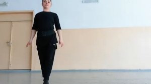 Занятие 9. "Осетинский народный танец Симд (боковой)". 30.04.2020