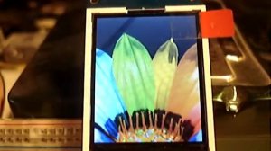 ST7735 display - bmp image display from MMC card