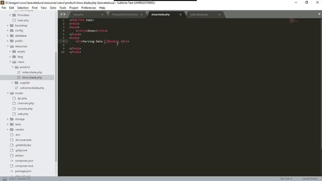 Parsing data With Controller Laravel #4 смотреть онлайн