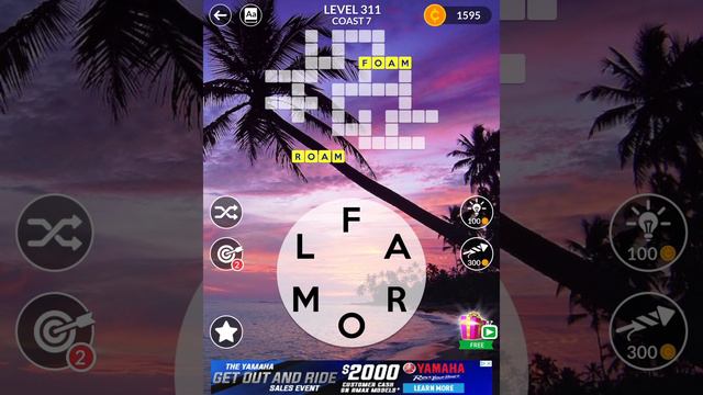 GAME FOR THE BRAIN ||WORDSCAPES LEVEL 301-320 смотреть онлайн