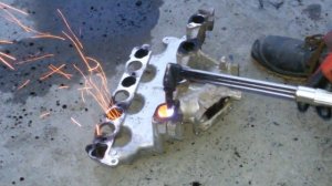 Очистка впускного тракта 4D56