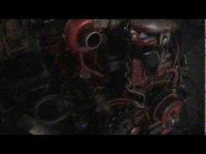 Запуск двигателя Д-245 с бурильной установки