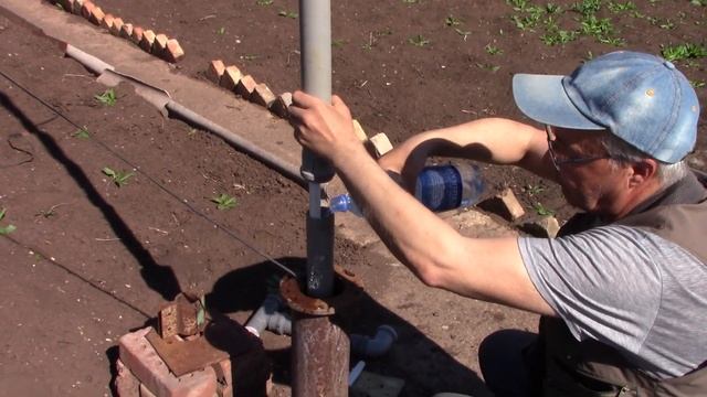 Ручной водяной насос своими руками. Часть 1.