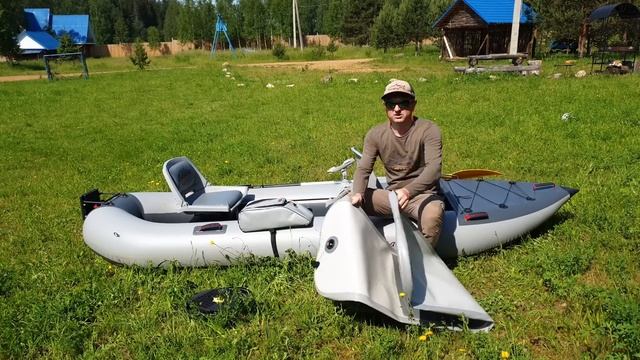 Рыболовный каяк Ондатра.PRO. Обзор фишкаяка Ондатра 3.60 смотреть онлайн