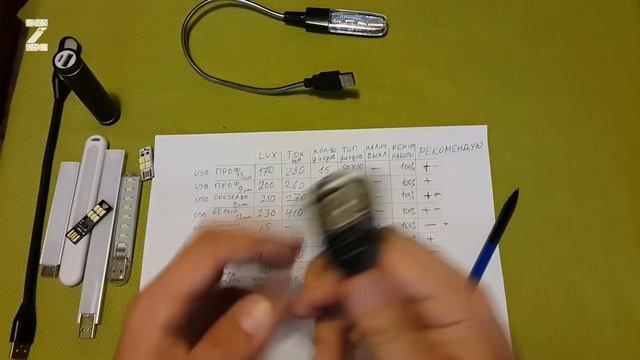 USB фонарик. USB LED. USB светильник. USB Лампа для ноутбука. Обзор, сравнительный тест. смотреть онлайн