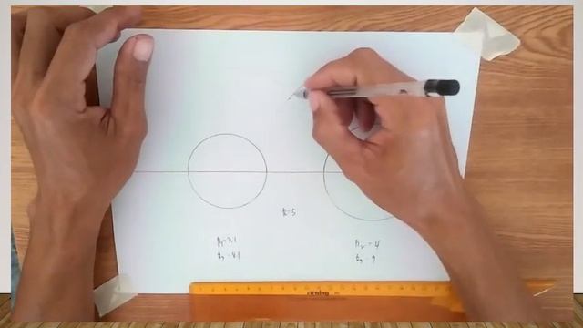 Drawing an arc Tangent to Two Unequal Circles смотреть онлайн