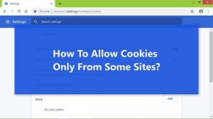 How to Allow Cookies on Chrome | Turn on Cookies | Accept Cookies