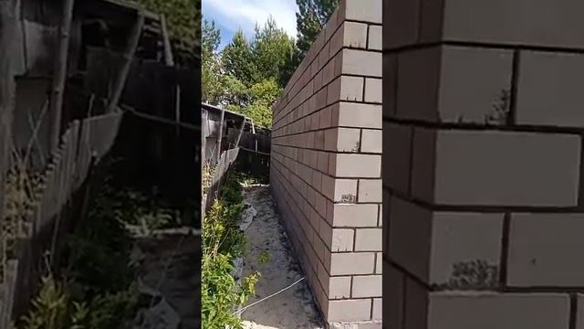 Кладка керамзитобетоного блока под расшивку. смотреть онлайн