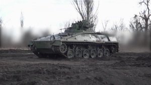Российским военным удалось захватить ценный трофей - немецкую БМП Marder