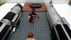 Квай-Гон и Оби-Ван против Дарта Мола Лего