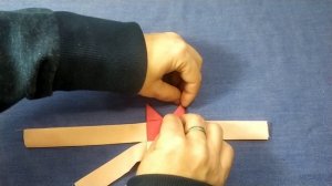 ? Декор без шитья за 10 минут! ✴️ Звезда в технике оригами из остатков ткани. ?