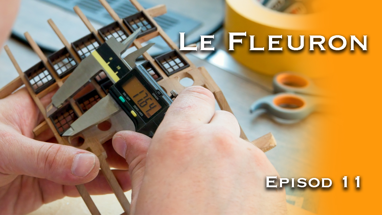 Как я делаю окна кормовой галереи для Le Fleuron используя ЧПУ