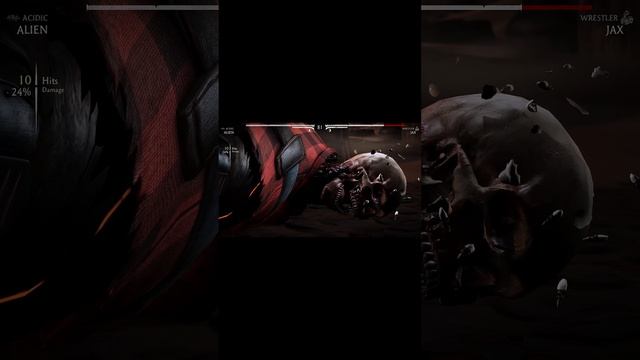 Mortal Kombat X (X-Ray Moves) - Alien #shorts #MortalKombat