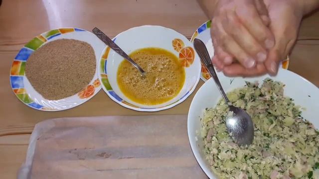 Картофельные шарики-бомбочки с курицей, ветчиной и сыром! Вы точно такие не ели! Очень вкусно!