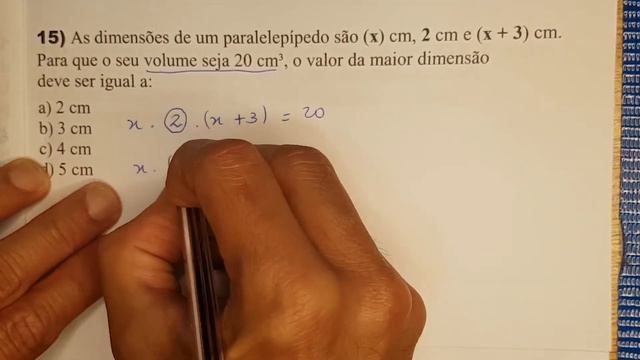 Paralelepípedo| Questão 11 ao 20 смотреть онлайн