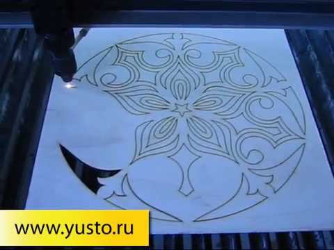 Лазерная резка фанеры на лазерном станке
