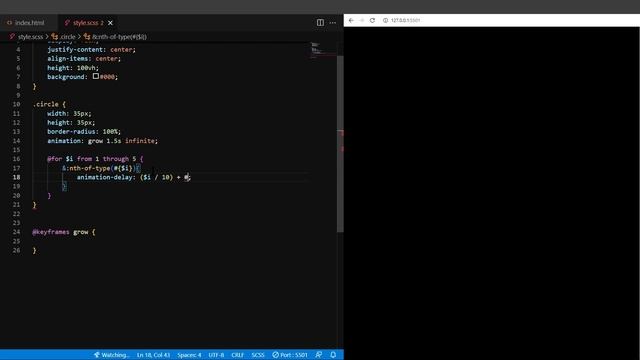 【MBAK】Pure CSS | CSS Loading Animation #onlinetutorials