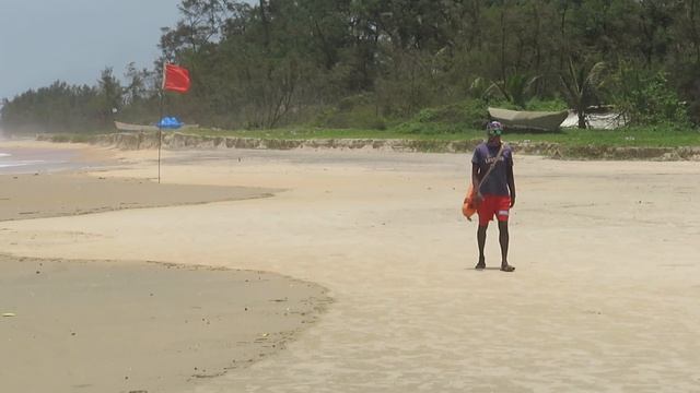 Mobor Beach in Monsoon. South Goa 2021 смотреть онлайн
