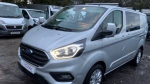 Ford Transit Custom Limited Crew 6 Seat 2018 18 Reg