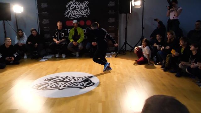 1/4 финала 10-12 bboy Lev vs Poltos - брейкданс чемпионат BBOY NATION FINALS 2020 смотреть онлайн