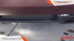 Гбо на Porsche Cayenne V6 3.6 fsi, газ на Порше Кайен 3.6 фси (ГБО STAG DPI), газ на прямой впрыск.