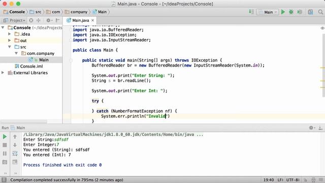 Java Tutorial for Beginners - Learn Java - #21 - Getting Input From The Command Line смотреть онлайн