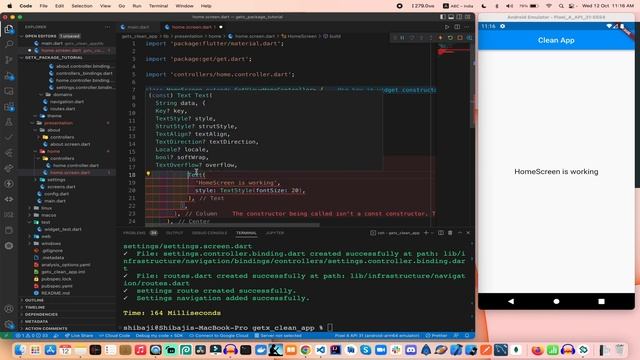GetX Clean Architecture | Part 3 | Flutter Tutorials смотреть онлайн
