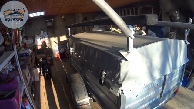 продолжаем усовершенствовать прицеп для лодки смотреть онлайн