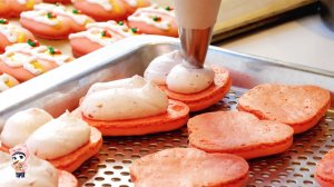 Самые милые рождественские макарони (макаруны) | ресторан  Корейской Выпечки