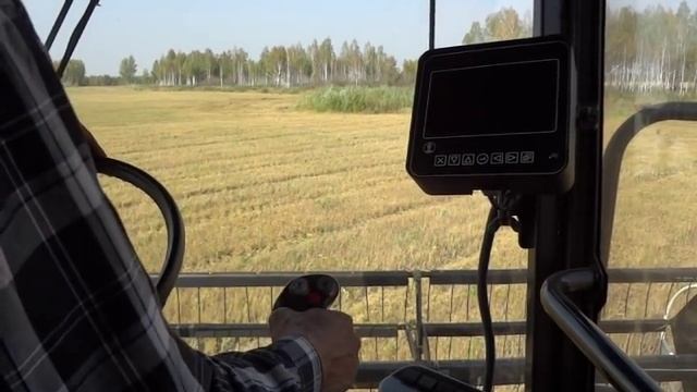 "КОЛХОЗ"Уборка 2015 начало.