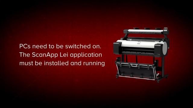 How to Install Lei ScanApp on PC & Configure Canon TM-Series L24ei & L36ei Scanner