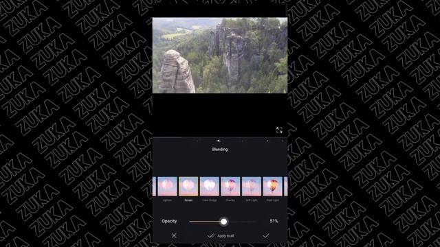 How to add smoke effect in VN video editor