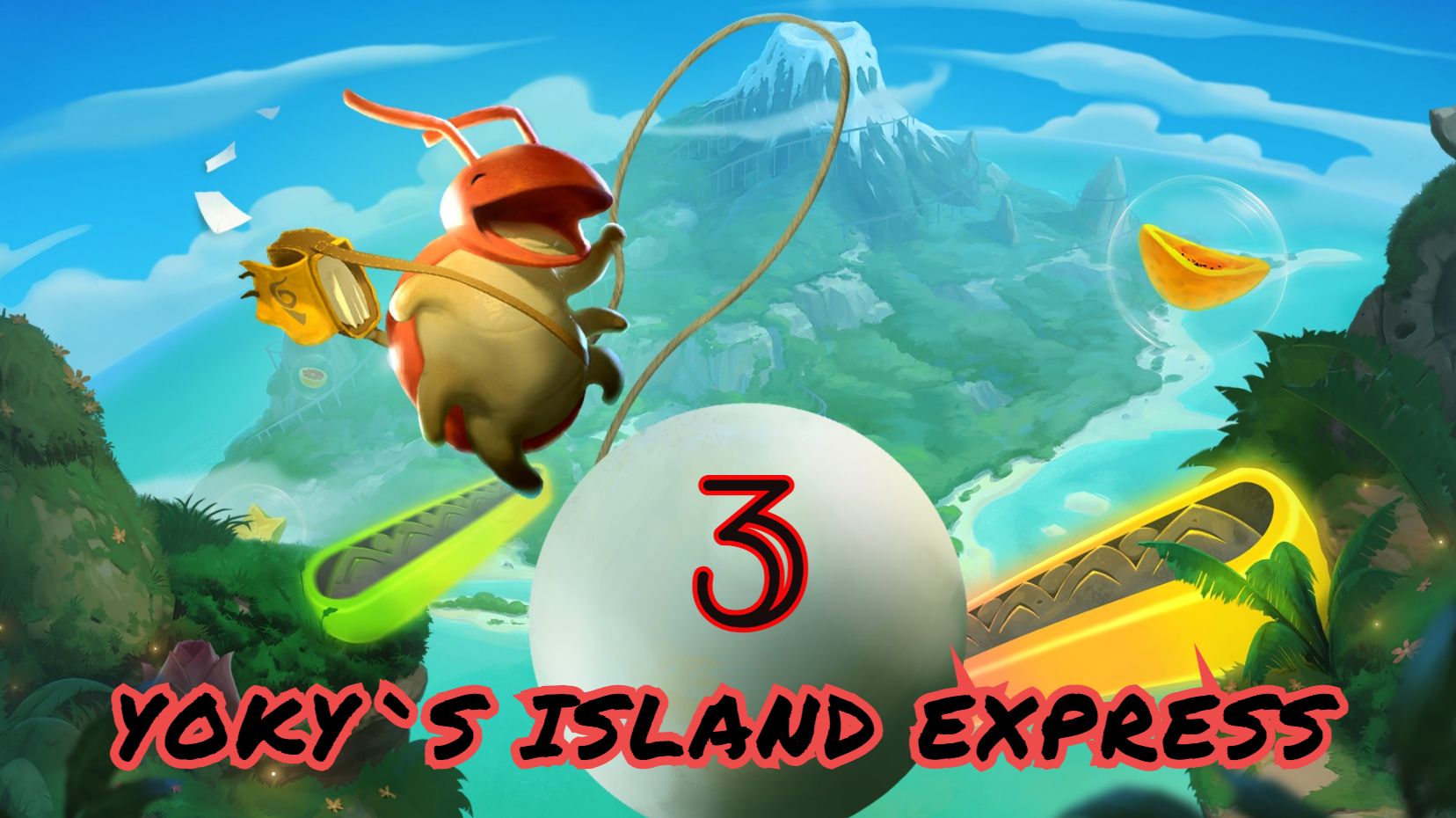 Yoku's island express skull ball