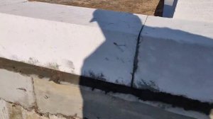 бюджетный дом из газоблока, своими руками, первый ряд