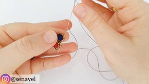Браслет - DIY Gorgeous Bracelet Tutorial. Şık Petek Model Bileklik Yapımı. Stylish Honeycomb Bracele