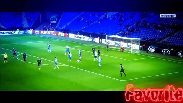 Гол Николы Влашича в ворота Эспаньола. смотреть онлайн