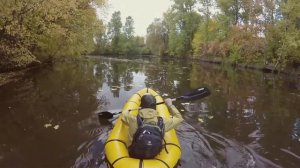 Сплав по реке Охта на пакрафте