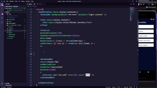 React Native do zero Workshop - 02 смотреть онлайн