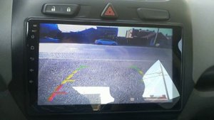 Камера заднего вида на Android магнитоле Wanqi (AllWinner) - Ravon R4/Chevrolet Cobalt
