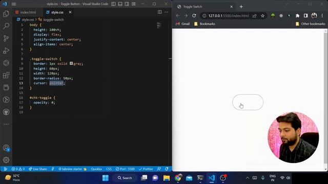 DEVELOP A TOGGLE SWITCH | FRONTEND INTERVIEW CHALLENGE смотреть онлайн
