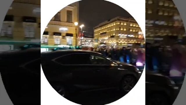 После салюта 27 в СПб #санктпетербург #питер #пробки #дороги смотреть онлайн