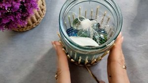 Корзинка из джута Легкое плетение Быстро и просто\Master diy