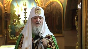 Проповедь Патриарха в неделю 7-ю по Пасхе