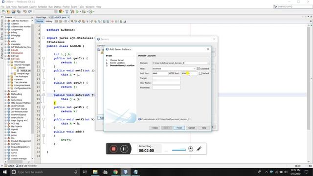 How to Download and add Glassfish server in netbeans IDE. смотреть онлайн