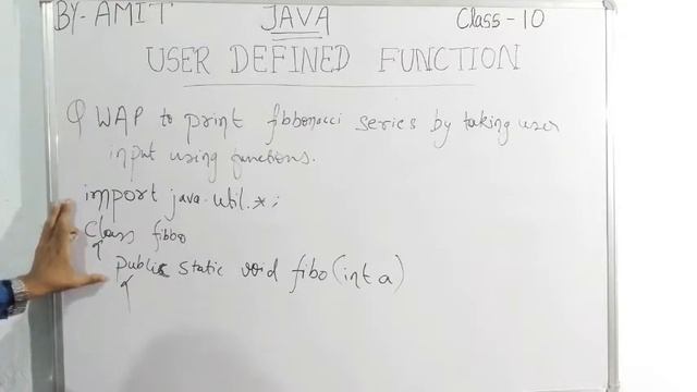 USER DEFINED FUNCTIONS: JAVA CLASS 10 COMPUTER. ICSE CLASS 10 FUNCTIONS IN JAVA BY A.K.J. FOR ICSE.