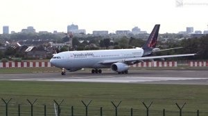 20 MIN of Magnificent Plane Spotting at Brussels Airport Zaventem | Great Traffic!