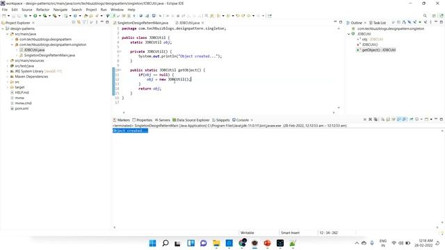 Design Pattern - Singleton Part-2 (Lazy) | TECH BUZZ BLOGS смотреть онлайн