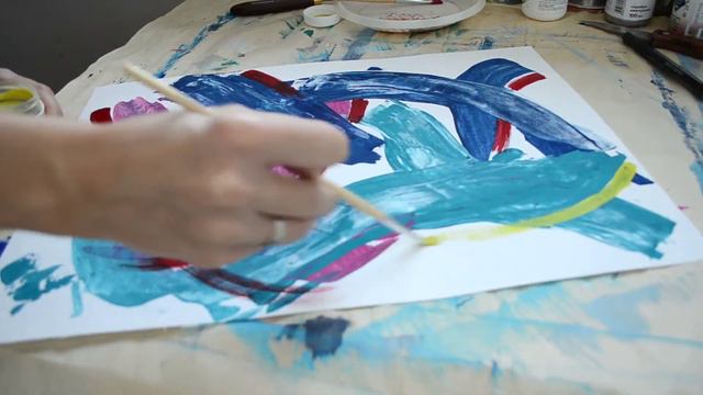 How to draw Abstract Art challenge 4 / Рисуем абстракцию, урок № 4. #abstract #abstraction смотреть онлайн