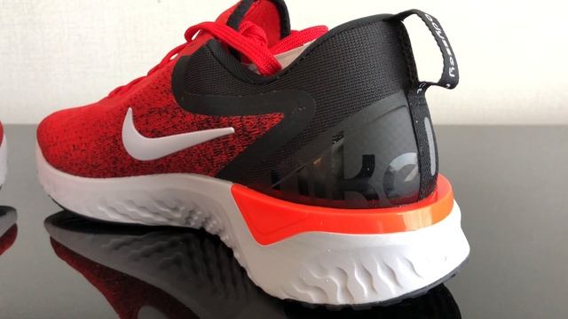 Nike Odyssey React (Habanero Red/Black/Hyper Crimson/White) Unboxing смотреть онлайн