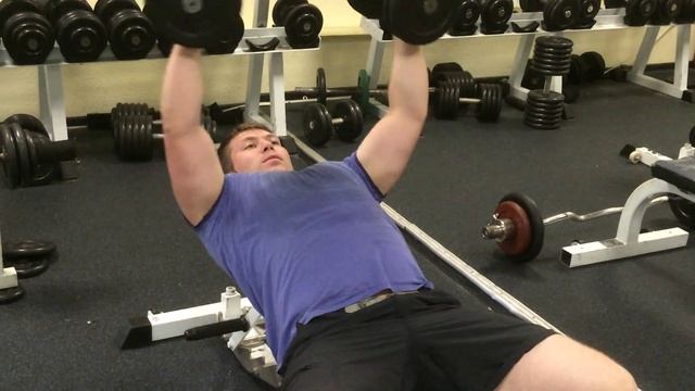 Разводка с гантелями смотреть онлайн